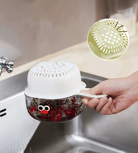 Dopamine Double-Layer Drain Basket – Wash & Strain in Style