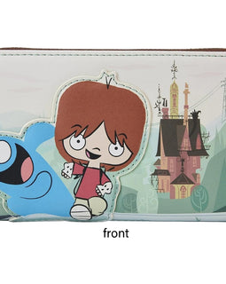 Foster's Home for Imaginary Friends Mac and Blue Zip-Around Wallet