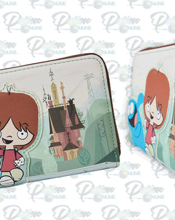 Foster's Home for Imaginary Friends Mac and Blue Zip-Around Wallet