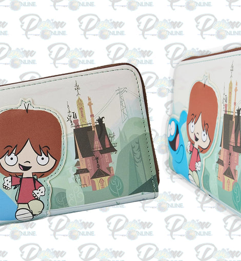 Foster's Home for Imaginary Friends Mac and Blue Zip-Around Wallet