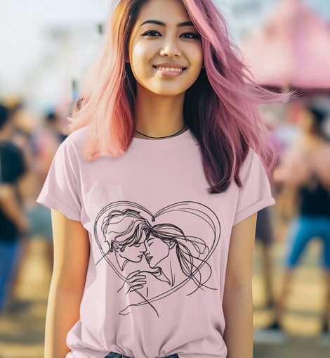 Love's love Comfort Colors tee