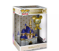 Funko POP! Town: Walt Disney World 50th Anniversary - Cinderella Castle and Gold Mickey Mouse #26