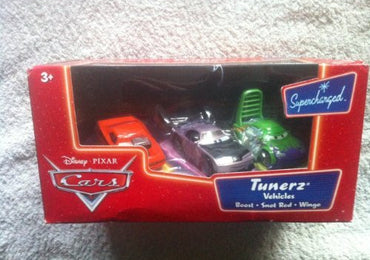 Disney Cars Supercharged Tunerz Vehicles Diecast Car Set