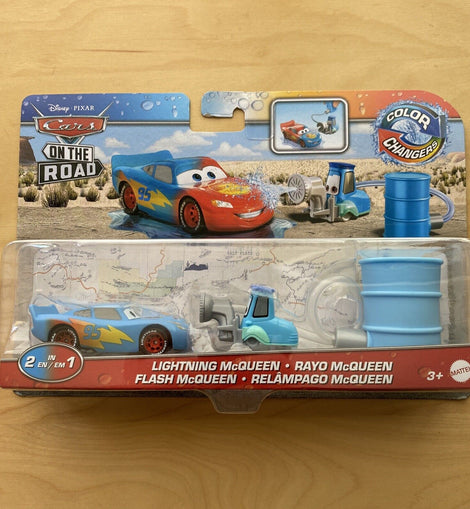 Disney Pixar Cars on the Road Color Changers Lightning McQueen Toy Car